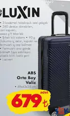 LUXİN ABS ORTA BOY VALİZ